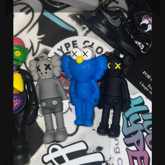 KAWS Kids Accessories Jewelry - Blue, Gray, Black - Picture 1 of 1